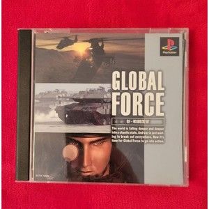 Global Force SONY PS1 PlayStation PS 1 Japan Import Complete US Seller NTSC-J
